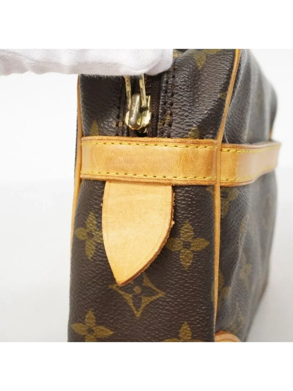 Louis Vuitton Clutch Monogram Compiegne 28 Brown